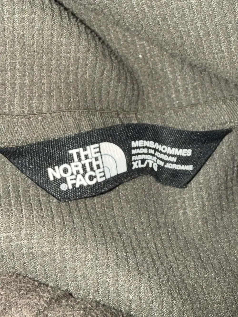 The North Face Men's Haldee Full-Zip Hooded Fleece Jacket‎ Green/Dark Grey XL